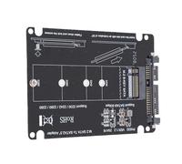Annadue M.2 B Clés Ngff Ngff to Serial Sata Adapter Converter Boîtier de Boîtier, 2,5 "SSD Ordinateur Portable du Disque Dur pour Le Disque Dur, Carte D'adaptateur pour iOS, Wins 7 8