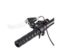 Annadue Manchon en Silicone pour Poignée de Frein, Couvercle de Protection du Levier de Frein pour Vélo de Montagne, Protecteur de Levier de pour Poignée Ergonomique de Vélo (WHITE)