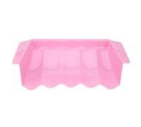 Annadue Mangeoire à Herbe en Plastique pour Animaux de Compagnie, Bol à Foin, Support à Vaisselle pour Lapin et Rat (Pink)