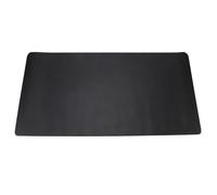 Annadue Mat à Maquillage pour la vanité, 100 Cm Protecteur de Tapis de vanité à Double Face avec Sangle, Couvercle de Table de Maquillage de Bureau pour le Salon Home Rouge Noir