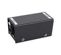 Annadue Microphone Preamp 25dB Gain pour Enregistrement sur Scène | Préampli monocanal, amplificateur de micro dynamique, circuit à faible bruit, entrée XLR 6,35 mm, alimentation fantôme 48 V