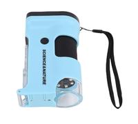 Annadue Microscope de Poche 800X 2 Pouces LCD pour Enfants | Loupe portative, outil d\'inspection Portable, dispositif scientifique éducatif, visionneuse numérique compacte, Rechargeable