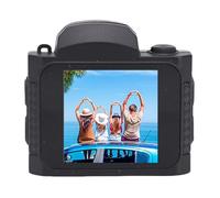 Annadue Mini Appareil Photo, Caméra de Porte-clés 64MP 4K avec écran de 1,54 Pouce, 19 Filtres Rétro, Grand Angle à 78 ° et Lumière LED, Enregistreur de Voyage Ultra Portable (Black)