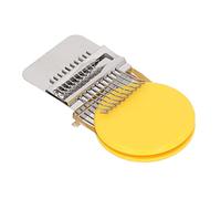 Annadue Mini Machine à Tricoter 10 Aiguilles, Petite Machine à Tisser pour Tricoter à la Main, Métier à Portable pour la Réparation à Domicile, Outil de Tissage pour Chaussettes, Pulls (YELLOW)