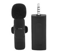 Annadue Mini Micro-Cravate sans Fil 3,5 Mm, Réduction du Bruit pour Enregistrement, Micro à Pince, Micro-Cravate pour Diffusion en Direct, TikTok, Youtube, Vlog