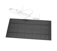 Annadue Mini Panneau Solaire Chargeur 1.2W USB | Puce de silicium monocristallin, efficacité de 22 %, port de chargement USB, conception portable compacte, équipement de