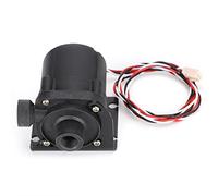 Annadue Mini Pompe à Eau G1/4 Pouces, Pompe de Refroidissement à Eau pour Ordinateur Balais DC, 6W avec Ligne de Vitesse, de Sortie d'Eau Gauche pour Refroidisseur de Processeur PC