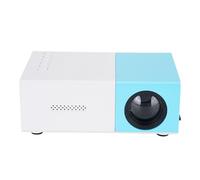 Annadue Mini Projecteur Portable, Projecteur de Cinéma Maison Bluetooth 1080P Haut-Parleur intégré, Correction Trapézoïdale Horizontale Automatique, Compatible avec Téléphone HDMI USB AV