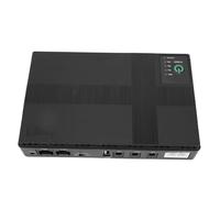Annadue Mini UPS Alimentation sans Interruption, Batterie de Secours 10 400 MAh avec Sortie USB/DC 5V/9V/12V pour Routeur, Modem, Appareils POE, Caméra de sécurité, etc. (Prise UE)
