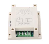 Annadue Module de Contrôle Moteur DC 10A Marche Avant Arrière avec | Unité d\'entraînement réversible, modes de verrouillage automatique momentanés, portée de 50 mètres, boîtier de protection