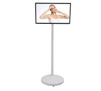 Annadue Moniteur à écran Tactile Portable de 24 Pouces 1080P 60 Hz, écran Tactile au Sol avec Support, Diffusion d'écran, pour 12, 4 Go de, 64 Go de ROM, Pivotant à 180