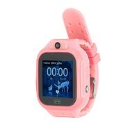 Annadue Montre Intelligente 4G pour Garçons et Filles, Montre de Téléphone étanche avec Appel Vidéo Bidirectionnel, Alarme SOS, Caméra HD, Montre Intelligente à écran Tactile pour (PINK)