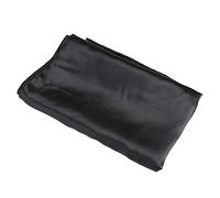 Annadue Nappe Rectangulaire, Couverture de Table de Banquet 145x320 Cm, Nappe Noire Infroissable, Grande Oblongue pour la Décoration de Fête de Mariage, Anti-éclaboussures (Black)