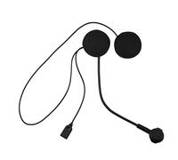 Annadue Oreillette Bluetooth pour Casque de Moto, écouteurs Stéréo sans Fil Bluetooth HiFi, Microphone HD pour Casque de Moto, Haut-parleurs Mains Libres, Réponse Automatique