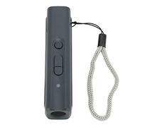 Annadue Outil électronique de Dressage pour Animaux de Compagnie, Dispositif Anti-Morsure de Dissuasion pour Chiens à Ultrasons, Batterie Intégrée Rechargeable par USB (Gris foncé)