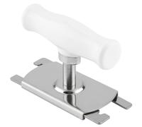 Annadue Ouvre-bocal Réglable en Acier Inoxydable, Outil de Cuisine Manuel pour Couvercles de 0,94 à 4,02 Pouces, Ouvre-bouteille Universel à Prise Facile pour Bocaux, Bouteilles, Canettes, Compact