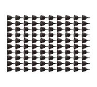 Annadue Panier en Plastique pour Fertilisation avec Couvercle, 100-Pack,