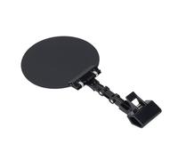 Annadue Panneau Occultant de Soudage, Clip de Changement de Lumière Automatique de 16 Cm de Diamètre sur le Panneau de Soudage, Couvercle Occultant de Portable pour le au Bâton MIG (BLACK)