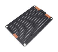 Annadue Panneau Solaire 30 W 5 V 3 A, Production d'énergie Double Face, Chargeur Solaire Ultra Fin Imperméable à l'eau, Charge Rapide pour Téléphone électronique