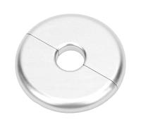 Annadue Paroi Split Bride Autocollant Couvercle Tuyau pour Salle de Bains | Collier de tuyau fendu, écusson rond, à clipser, auto-adhésif, couvercle d\'écart, garniture décorative, 70 mm