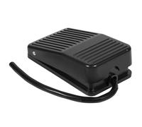 Annadue Pédale électrique en Plastique 220 V/380 V, Interrupteur Marche/arrêt, Action Instantanée 10 A, Interrupteur au Pied Noir pour Fonctionnement Mains Libres, Cordon d'alimentation de 10 cm.