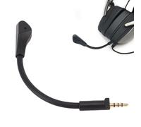 Annadue Perche de Microphone de Jeu de Remplacement pour ROG Delta S/Delta S Core/Delta S Animate, Microphone Antibruit Détachable de 3,5 Mm, Prise Plaquée Or, Plug and Play