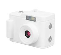 Annadue Petite Caméra Numérique Rétro, Caméra de Porte-clés Zoom 1080p HD 4X avec Affichage de 0,96 Pouce, Conception Portable, Sangle Anti-Perte, pour L'étude de Voyage Enregistrement