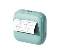 Annadue Petite Imprimante Thermique, Imprimante D'étiquettes 203 Dpi, Imprimante Thermique Portable Bluetooth pour Tickets, Photos, Mémos, Factures, Impression de Mauvaises Questions