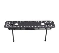 Annadue Planche de Couche de Table de Camping, Petite Table de Camping Modulaire, Alliage d'aluminium adapté pour, Planche de Barbecue Extérieure Portable pour la Randonnée, la Pêche et Le