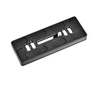 Annadue Plaque de Dégagement Rapide 1/4" pour Trépied Benro, Plaque de Montage en Aluminium CNC pour Appareil Photo Numérique, Compatible avec Les Pinces Arca Kirk RRS Wimberley Markins (PU100)