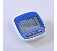 Annadue Podomètre, Compteur de Pas de Marche 3D avec Clip, Podomètre à écran LCD, Passomètre pour la Course à Pied, Compteur de Pas Numérique pour Le Fitness (Blue)