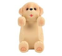 Annadue Porte-Notes Autocollant en Résine gravé à la Main pour Chien, Distributeur de Notes pour Chien Mignon avec Coussinets Antidérapants pour Bureau, Peut Contenir 100 Feuilles de Mémos en