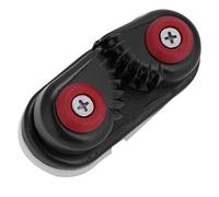 Annadue Poulie Bloqueur à Roulement à Billes pour Cordage 4-6mm, Aluminium | Taquet à came à entrée rapide pour voilier, taquet à came en aluminium durable avec cames en nylon pour la navigation de