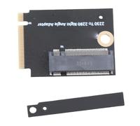 Annadue pour Carte D'extension SSD Rog Ally 2230 à 2280, Adaptateurs NVME M-Key NGFF M.2 PCIE 4.0 3.0 Gold Finger, Carte de Conversion à 90 degrés. Noir