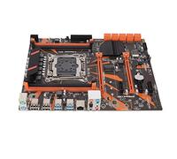 Annadue pour Carte Mère PC pour X99 (LGA 2011-3) avec 4 × DDR4 2666/2400/2133 MHz, NVME M.2, 10x SATA3.0, USB 3.0, USB 2.0, 1 × RJ45, WiFi, pour PC de Bureau