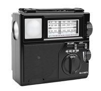 Annadue Radio AM FM SW Portable, Radio Rétro Bluetooth Rechargeable par USB avec Lampe de Poche pour Intérieur et Extérieur, Prend en Charge la Lecture USB de la Carte Mémoire