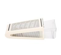 Annadue Râpe à Fromage, Râpe Alimentaire à Récipient Amovible Double Face, Broyeur 8,7x5,3x3,3 Pouces pour la Cuisine, Boîte à avec Récipient pour le Stockage