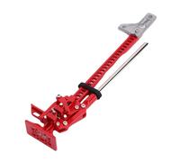 Annadue RC Slideable Lifting Jack for 1/10 Scale Crawler (Rouge) | Outil de levage coulissant, construction en alliage d\'aluminium, réparation hors route, léger et portable, robuste.