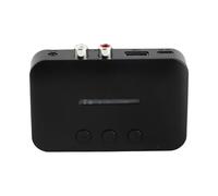 Annadue Récepteur Bluetooth 5.3 pour Haut-parleurs de Voiture | Adaptateur audio Bluetooth, appairage NFC One Touch, appel mains libres, liaison double appareil, sortie 3,5 mm