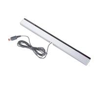 Annadue Récepteur Filaire pour Console de Jeu Wii, Barre de Capteur de Rayon de Signal Infrarouge IR/récepteur Filaire avec Support pour WII/pour Console WIIU