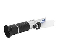 Annadue Réfractomètre à Sirop Portatif 28-62% Brix Testeur de Concentration de Fruits de Haute Précision pour Mesurer la Teneur en Sucre et en Miel Alliage d'aluminium Portable avec Prisme