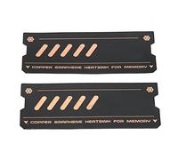 Annadue Refroidisseur de RAM de Mémoire DDR 2 Pièces, Dissipateur Thermique de Refroidissement de Mémoire D'ordinateur Portable Compatible avec la Mémoire DDR4 DDR5 (2 pièces)