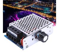 Annadue Régulateur de Tension AC 10 000 W, Régulateur de Tension électronique à Thyristor, Contrôleur de Vitesse de Moteur SCR pour Ventilateur de Chauffage
