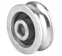 Annadue Roue de Roulement Guide de Levage pour Moufle (Diameter 28mm) | Roulement doux, capacité de charge élevée, traité thermiquement, faible friction, construction robuste.