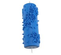 Annadue Rouleau de Peinture à Motif Réutilisable de 15 Cm pour Décoration Murale, Rouleau de Texture pour Dissimuler les Imperfections, Motifs Uniques en Caoutchouc pour Porte, Meuble d'armoire