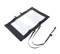 Annadue Sac de Rangement de Carte Transparent, Pochette de Rangement Pliante étanche, Accessoires de Voyage pour Randonnée en Plein Air Camping