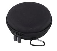 Annadue Sac de Rangement Rigide pour Haut-Parleur Bluetooth Portable A1 Gen1 Gen2 Gen3, avec Pochette en Maille et Boucle Externe (Ronde) (étui Uniquement)