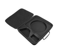Annadue Sac de Voyage Satellite, Coque Rigide Double Couche en Mousse Antichoc, étui de Transport pour Adaptateur de Câble d'alimentation, étui de Rangement Portable pour Mini Récepteur, Accessoires