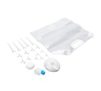 Annadue Sac d'eau pour Plantes 10 L, Sac d'irrigation Goutte à Goutte avec 5 Goutteurs de Fleurs Réglables et Tuyau de 5 M pour Arbres Fruitiers Succulents, Cône 'arrosage Automatique pour
