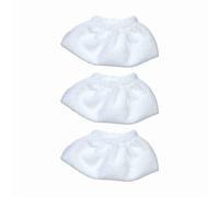 Annadue SC2 SC3 SC4 SC5 Lot de 6 Tampons de Rechange en Microfibre avec Couvercles de Buse de Chiffon pour Nettoyeur Vapeur, Buse de Sol, Accessoires Lavables (3 Couvre-Buses en Chiffon)